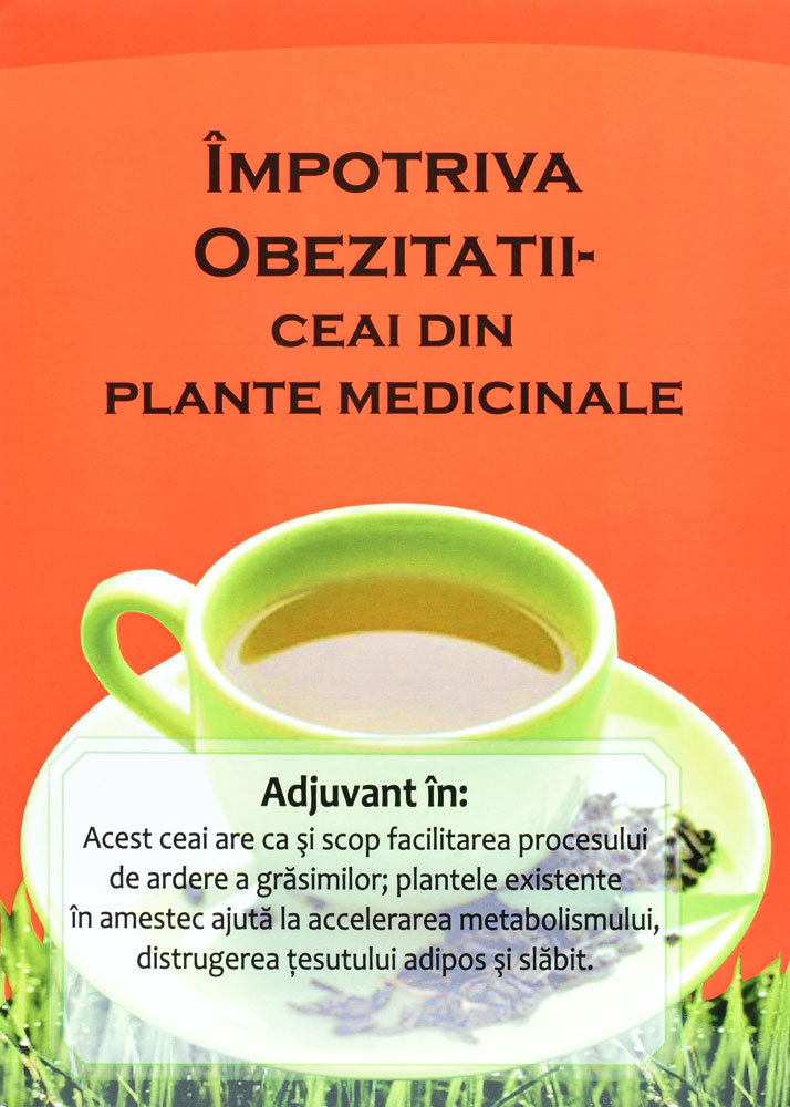 Amestec de plante pentru un ceai de slabit eficient