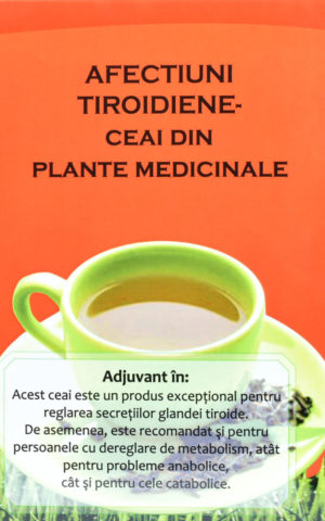 Ceai Afectiuni Tiroidiene 250 g plante medicinale
