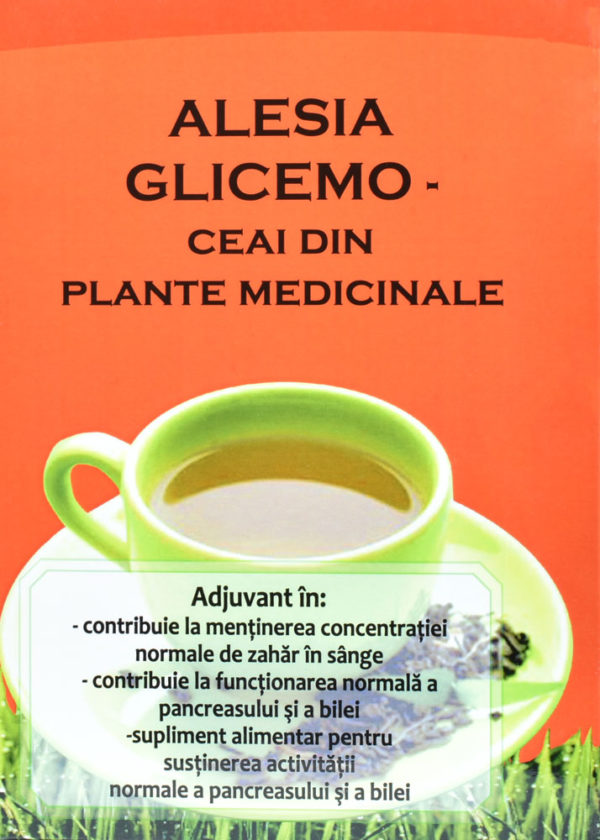 Ceai Glicemo 250 g din plante medicinale