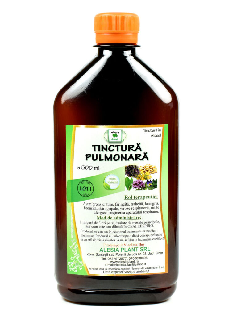 Tinctură Pulmonară 500 ml - Alesia Plant