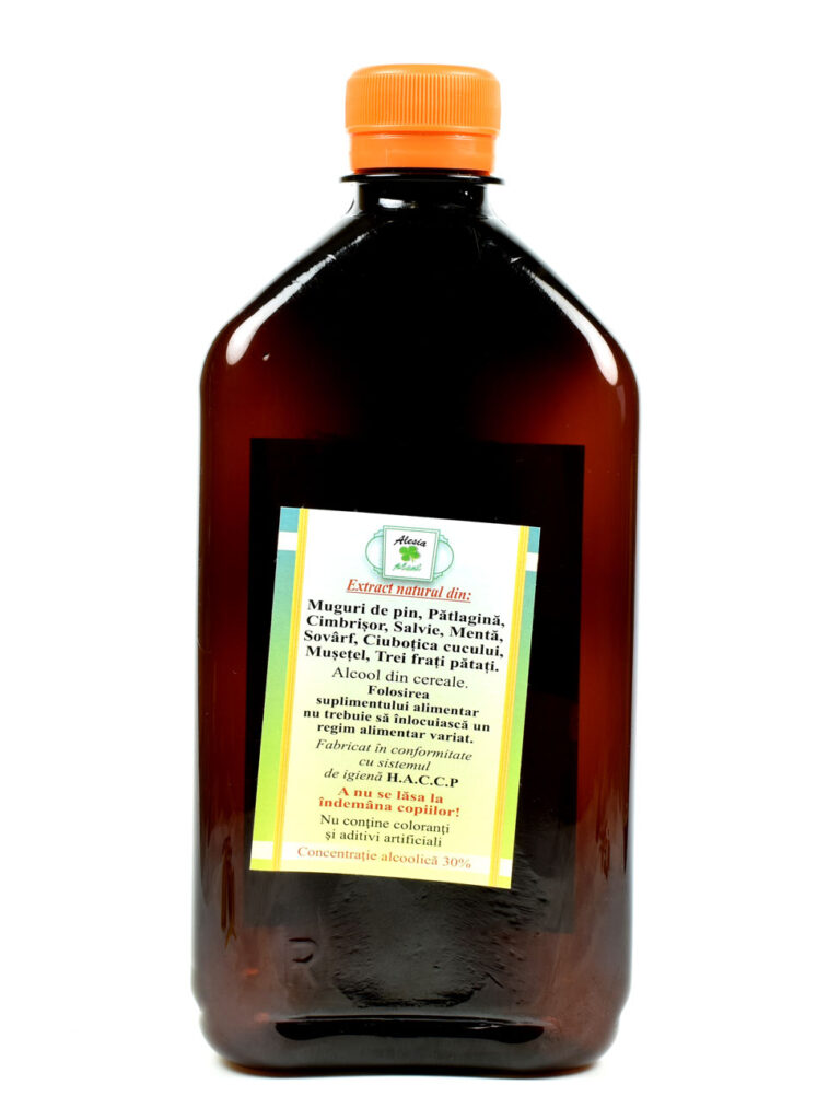 Tinctură Pulmonară 500 ml - Alesia Plant